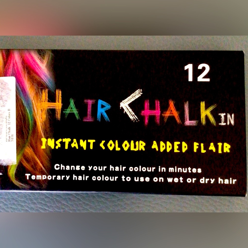 Hair chalk - 12 colors